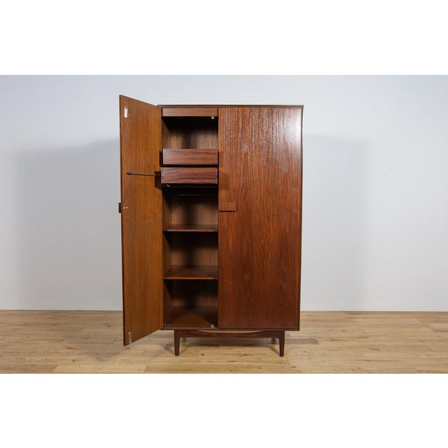 Brown Mid-Century Wardrobe by Ib Kofod Larsen for G-Plan, United Kingdom, 1960s For Sale - Image 8 of 18