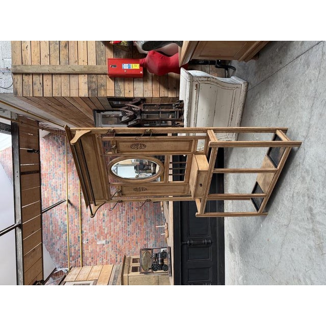 Early 20th Century Oak Entrance Hall Rack For Sale - Image 3 of 12
