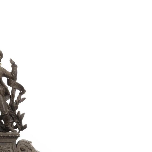 19th Century Table Clock from L Mouton For Sale - Image 4 of 6
