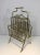 Maison Jansen, Neoclassical Brass Magazine Rack, French, circa 1940 For Sale - Image 12 of 13