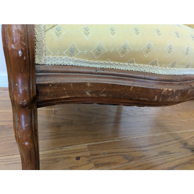 Mid 19th Century Victorian Spoon Parlor Chair - 1800s For Sale - Image 5 of 5