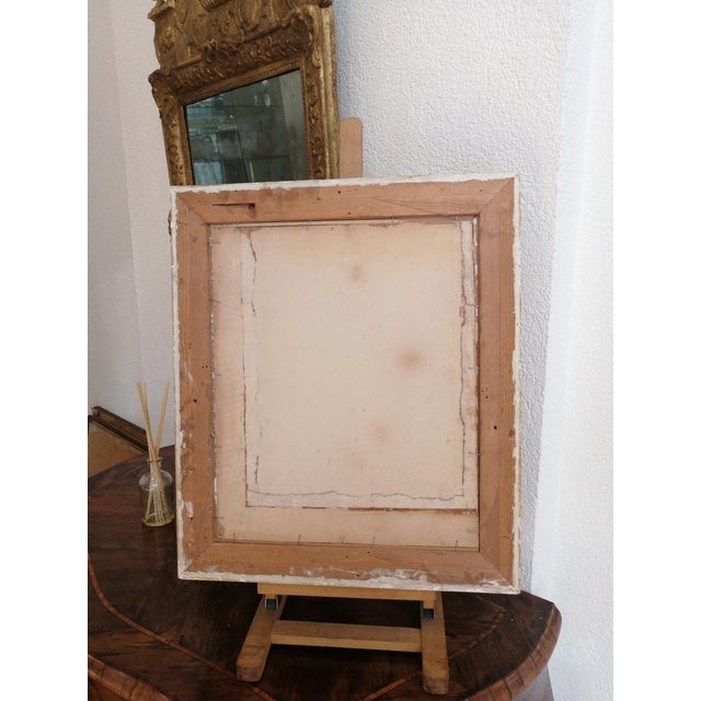 Joseph Ferrero, Bouquet de fleurs, Oil on Wood, Framed For Sale - Image 4 of 5