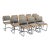 Epic set of 12 Thonet chrome cesca chairs. These are original, tagged chairs by Thonet. Wood and chrome frame are in...
