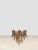 By Fátima Arquitetura de Interiores, 1960’s Spectacular set of six chairs from the 1960s in solid noble wood and straw...