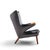 Brown Hans Wegner for Ap Stolen Ap19 Mid Century Papa Bear Chair For Sale - Image 8 of 9