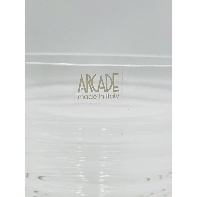 1980s Murano Glass Bowl by Roberto Faccioli for Arcade Italy For Sale - Image 15 of 15