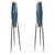 Rocket Floor Lamps in Hand Blown Opal Glass by Svend Aage Holm Sørensen, 1950s, Set of 2 For Sale - Image 9 of 9