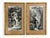 An exceptional pair of investment grade late 19th to early 20th C French woven silk tapestries by the legendary weavers,...