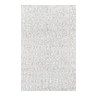 Erin Gates by Momeni Ledgebrook Washington Ivory Hand Woven Area Rug - 8′9″ × 11′9″