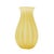 Mid-Century Modern Archimede Seguso Attributed Murano Gold-Infused Ribbed Blown Glass Vase, 1950's For Sale - Image 3 of 10