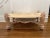Rustic European French Bleached Oak Coffee Table From Estate in France, British Colonial Style - 20th Century For Sale - Image 3 of 12