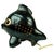 Mid-Century Austrian Black Ceramic Fish from Anzengruber Keramik, 1950s For Sale - Image 9 of 9