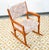 1960s Mid Century Danish Modern Rocking Chair Attributed to Benny Linden Teak Fabric MCM Rocker MCM For Sale In Sacramento - Image 6 of 12