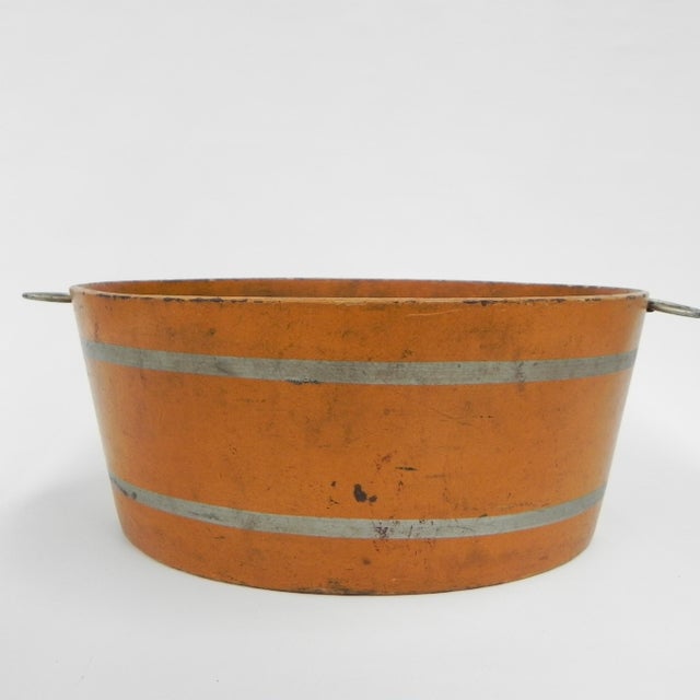 Wood Vintage Washbasin in Wood, 1920s For Sale - Image 7 of 17