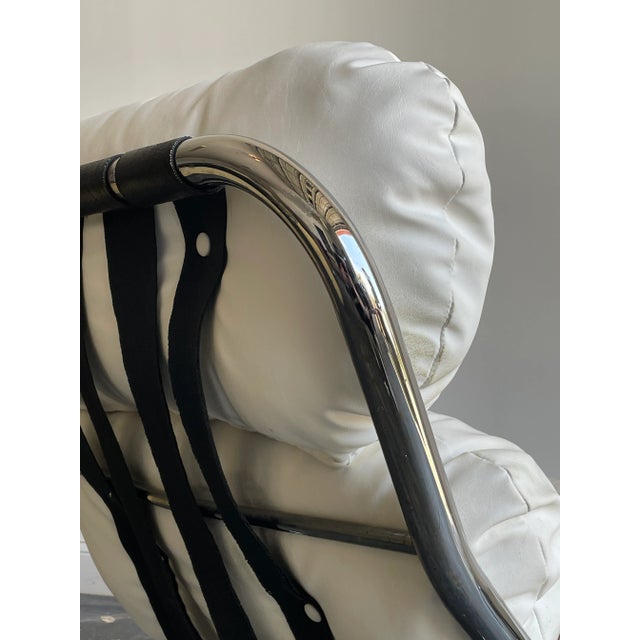 Lounge Chair and Ottoman by Directional, Attributed to Milo Baughman - 2 Pieces For Sale - Image 11 of 13