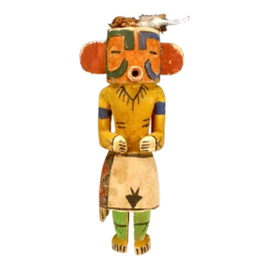 Painted Wood Kachina Style Figure (#1)