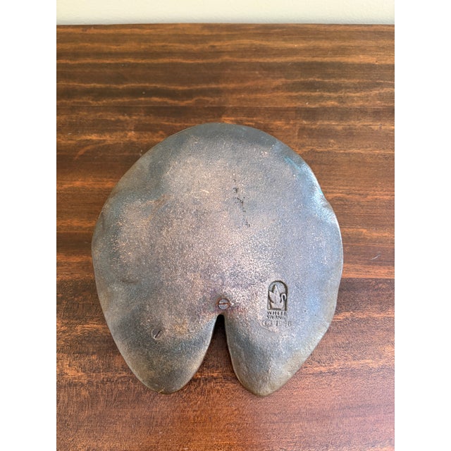 Metal Vintage English Country Iron Garden Sundial With Frog on a Lily Pad For Sale - Image 7 of 7