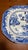 Spode Antique Spode Pearlware Blue Transfer "Bird & Grasshopper" Chinoiserie Tree in the Well Meat Platter, Circa 1820 For Sale - Image 4 of 12