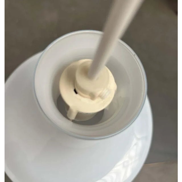 Vintage Danish Model Mandarin Pendel Mini Pendant Lamp by Michael Bang for Holmegaard, 1970s For Sale - Image 17 of 18