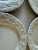 Mid 20th Century Quadrifoglio Rose Embossed Plates - Set of 4 For Sale - Image 4 of 8