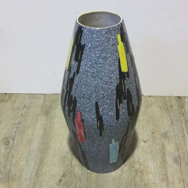 Vase from Scheurich, 1950s For Sale - Image 3 of 5