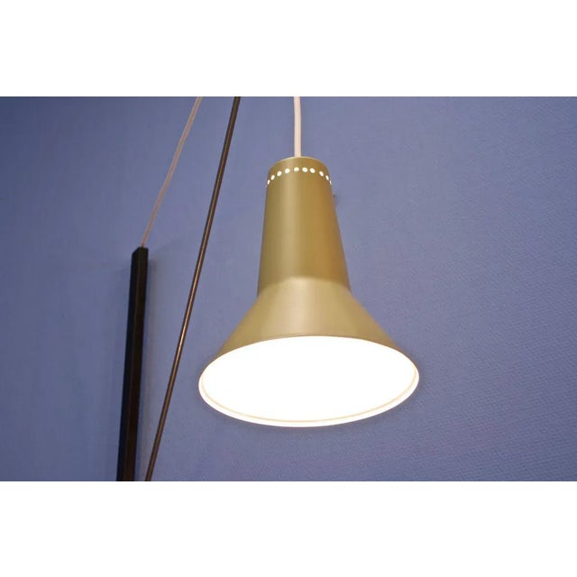 1950s Dutch Counterbalance Arc Wall Lamp by Willem Hagoort for Hagoort Lighting, 1950s For Sale - Image 5 of 12
