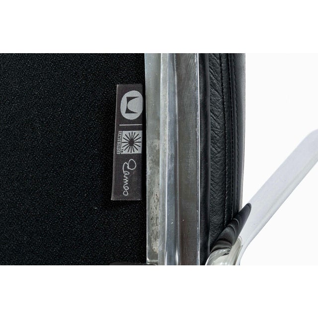 Eames for Herman Miller Soft Pad Black Leather Desk Chair 2000s For Sale - Image 13 of 13