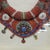 Early 20th Century Framed Tibetan Ladakh Coral Turquoise and Pearl Necklace For Sale - Image 5 of 11