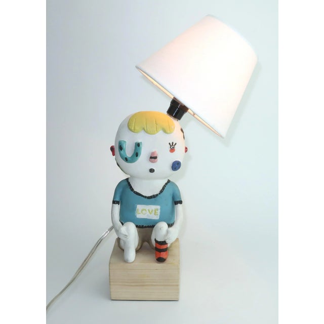Currey & Company Figural Small Ceramic Lamp, 2024 For Sale - Image 12 of 14