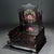 Vintage Chinese Rosewood Altar Shrine With Mother-of-Pearl Lotus Inlay For Sale - Image 4 of 9