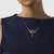 This beautiful Edwardian diamond necklace is a refined antique design from the 1910’s, featuring 3 old European cut...