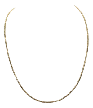 18k (750) Yellow Gold - Diamond Cut Chain / Necklace - 8.05 Gram