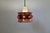 Brown Mid-Century Pendant from Vitrika, Sweden, 1970s For Sale - Image 8 of 16