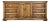 Vintage Parquet Herringbone Farmhouse-Style Dresser For Sale
