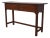 Bench Made Cherry Chippendale 2 Drawer Sofa Table For Sale