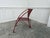 Red Metal Lounge Chair, 1950s For Sale - Image 6 of 9