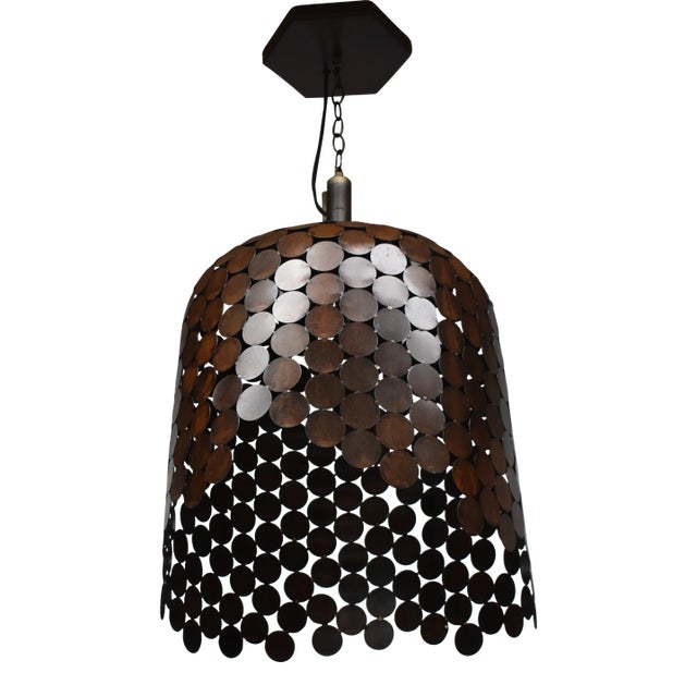 Contemporary Fisch Scale Light Pendant For Sale
