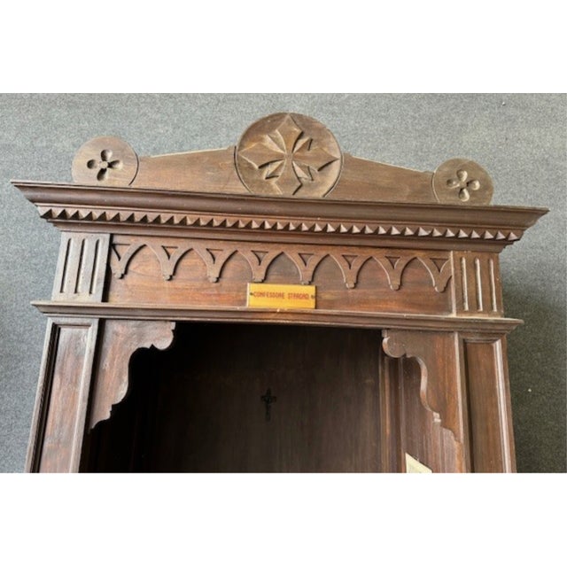 Catholic Confessionals, 1890s, Set of 2 For Sale - Image 7 of 11