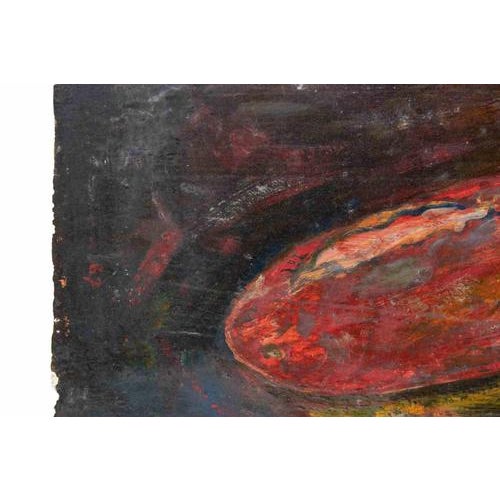 Oil on wooden panel realized by sirio pellegrini in 1960s. Sirio pellegrini, born in rome on march 1, 1922, of abruzzo...