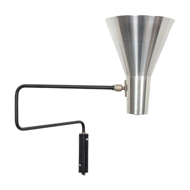 Model 71-01 Paperclip Lamp by J.J.M. Hoogervorst, 1950s For Sale