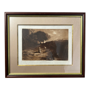 "Rizpah" Mezzotint (1812) From Liber Studiorum by Joseph Mallord William Turner Ra