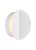 Mid-Century Modern Kate Spade by Visual Comfort Studio Dottie Sconce, Matte White, Small For Sale - Image 3 of 5