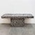 Mid-Century Modern Vintage 1980s Postmodern Memphis Pedestal Console Entryway Table For Sale - Image 3 of 11