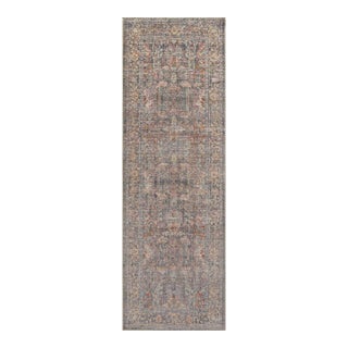 Chris Loves Julia x Loloi Rosemarie Stone / Multi 2'-7" x 10'-0" Runner Rug For Sale