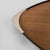 Mid-Century Modern Italian Brass and Black Wood Tray from MB Italia, 1950s For Sale - Image 10 of 12