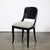 1930s Set of Six Art Deco Sculptural Dining Chairs in Ebonized Walnut & Taupe Mohair For Sale - Image 5 of 18