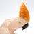 Vintage Hand-Carved Gemstone Cockatoo Sculpture on Natural Stone Base – Brazilian Mid-Late 20th Century For Sale - Image 14 of 15
