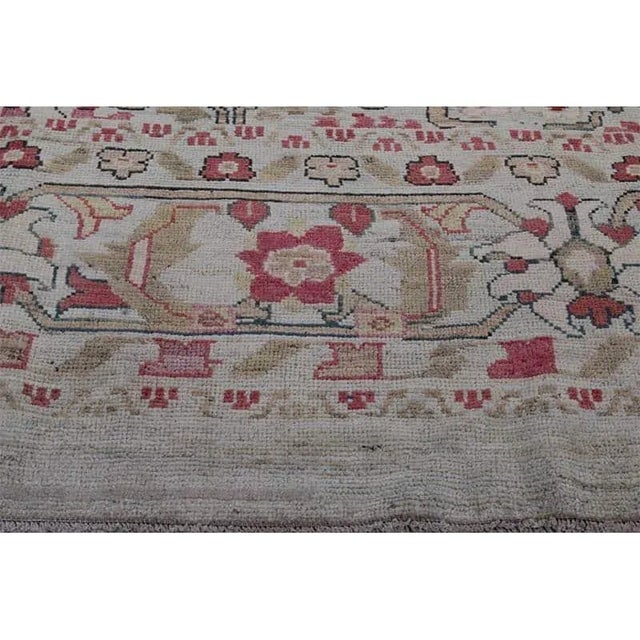 Textile Handwoven Persian Sultanabad Area Rug 11’10” X 16’8″ For Sale - Image 7 of 13