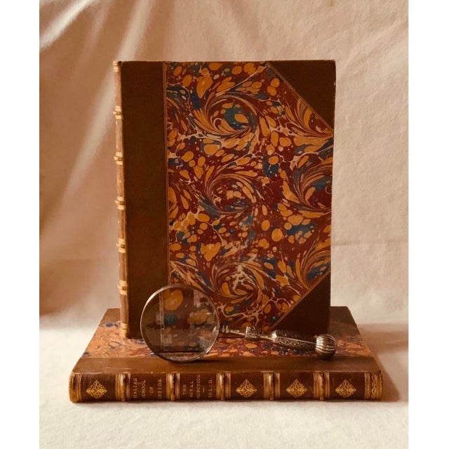 Antique Folio Books — Italian School of Design, London 1835, 304 Master Engravings After Michelangelo, Complete 2-Volume Set For Sale - Image 17 of 18