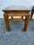 1970s Pair of Vintage Asian-Style Wooden Stools / End Tables With Reversible Cushioned Tops, Circa 1970s–1980s For Sale - Image 5 of 12